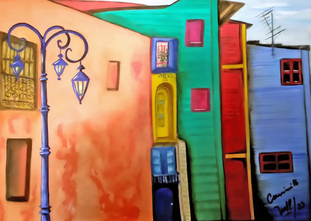 Obra 'Barco 03' de Nora Rechiedei