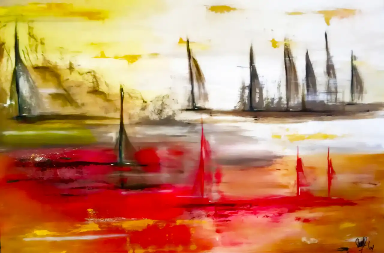 Obra 'Barco 04' de Nora Rechiedei