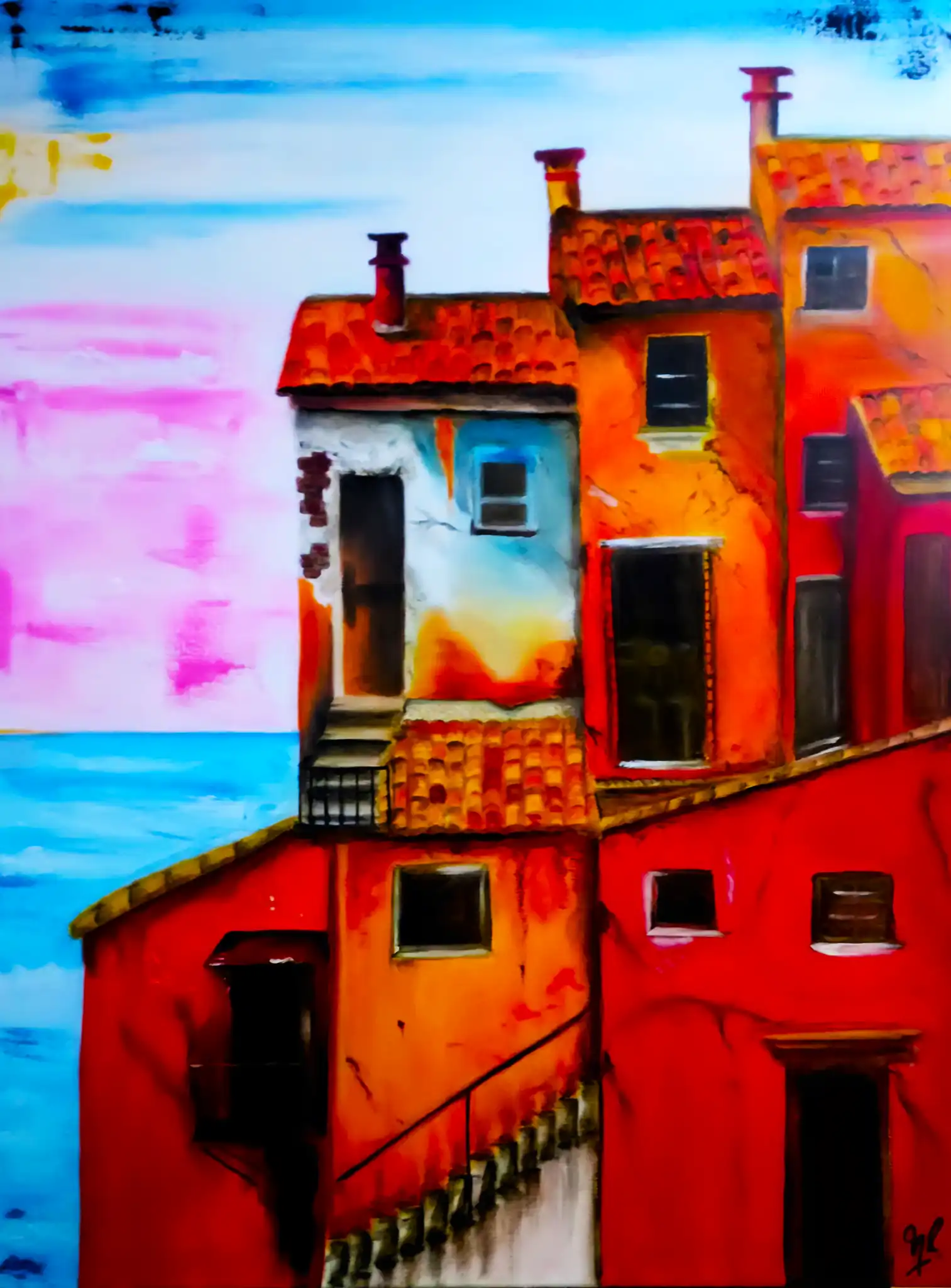 Obra 'Barco 06' de Nora Rechiedei