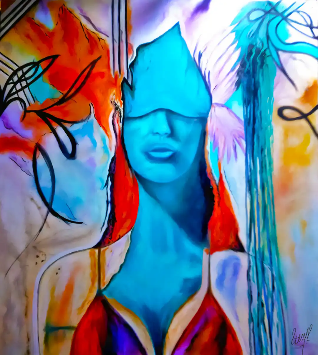 Obra 'Mujer 01' de Nora Rechiedei