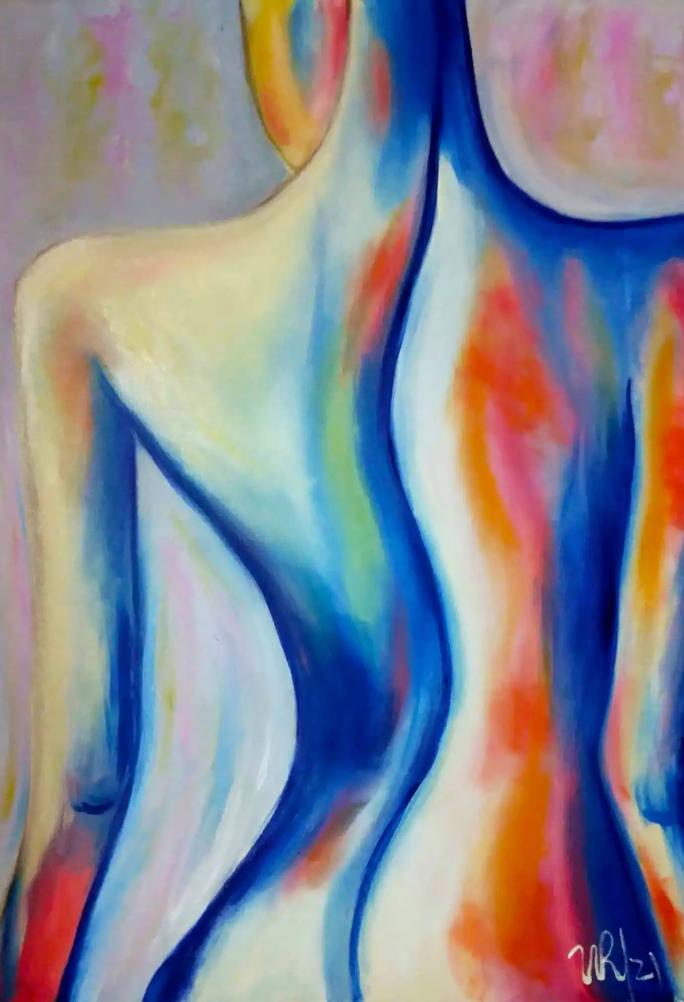 Obra 'Mujer 02' de Nora Rechiedei