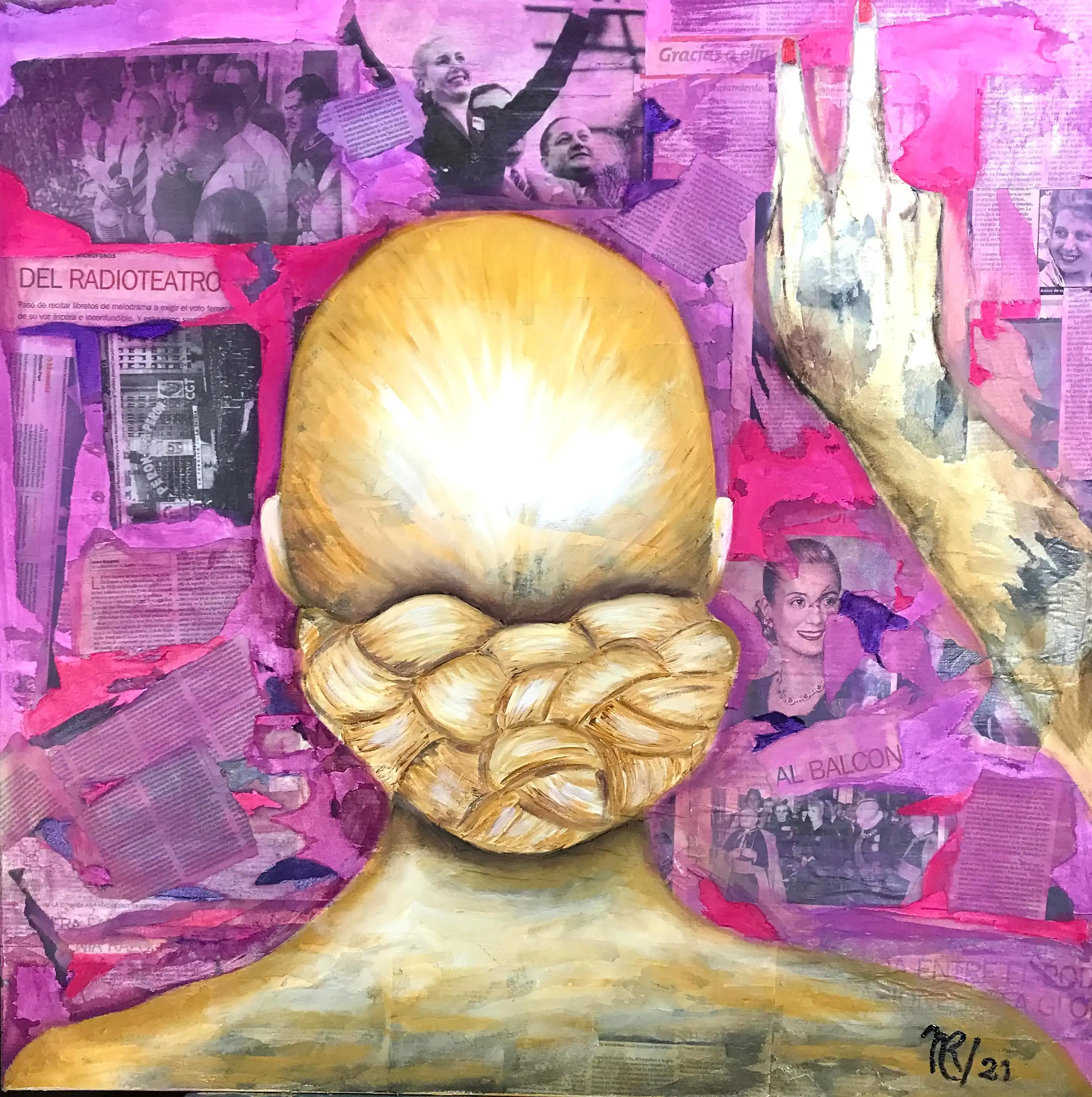 Obra 'Mujer 03' de Nora Rechiedei